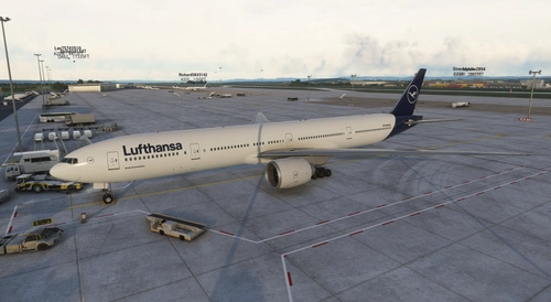 PMDG 777-300ER Lufthansa fiktional