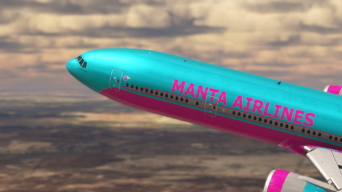 PMDG 777-300ER Manta  Airlines (320 Sim Pilot)