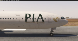 PMDG 777-300ER PIA AP-BHV (Dirty)  Eurowhite (w/CABIN) | By PIA VIRTUAL thumbnail 6
