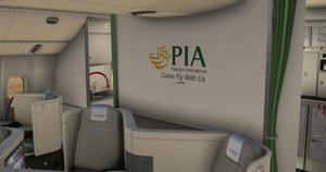 PMDG 777-300ER PIA AP-BHV (Dirty)  Eurowhite (w/CABIN) | By PIA VIRTUAL thumbnail 14