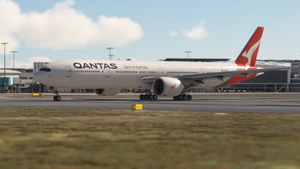 PMDG 777-300ER Qantas 2016 VH-OGA with Cabin thumbnail 3
