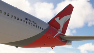 PMDG 777-300ER Qantas 2016 VH-OGA with Cabin thumbnail 4