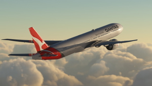 PMDG 777-300ER Qantas 2016 VH-OGA with Cabin thumbnail 7
