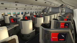 PMDG 777-300ER Qantas 2016 VH-OGA with Cabin thumbnail 10
