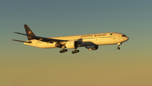 PMDG 777-300ER Saudia Airlines HZ-AK20 thumbnail 2