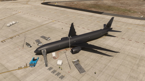 PMDG 777-300ER S.H.I.E.L.D.  Livery