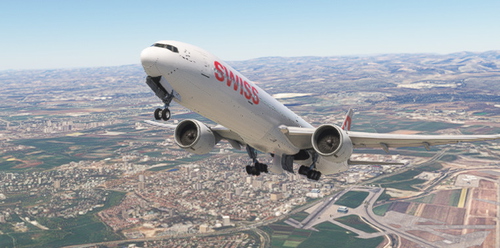 PMDG 777-300ER Swiss Air (HB-JNE 2016)