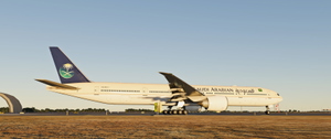 PMDG 777-368ER Saudi Arabian Airlines "Saudia" HZ-AK11 w/Cabin thumbnail 2