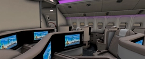 PMDG 777-3FG(ER) Saudia HZ-AK34 w/Cabin thumbnail 4