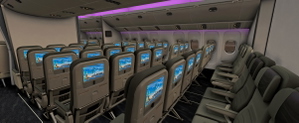 PMDG 777-368ER Saudia Retro (75th Anniversary) HZ-AK28 w/Cabin thumbnail 7