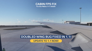 PMDG 777-300ER Cabin FPS Fix! thumbnail 1