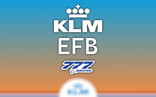 PMDG 777 KLM EFB | Orange Pride 100 Year Anniversary Edition
