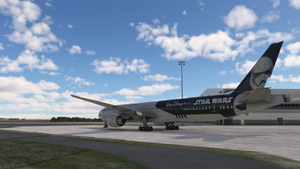 PMDG 777 LATAM Linhas Aéreas (PT-MUA) STAR WARS thumbnail 7