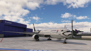 PMDG 777 LATAM Linhas Aéreas (PT-MUA) STAR WARS thumbnail 8
