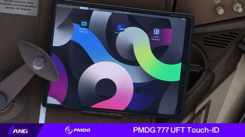 PMDG 777 UFT / EFB Touch ID