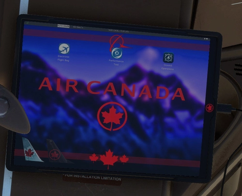 PMDG 77W Air Canada EFB