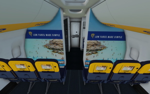 PMDG B737-800 Ryanair 9H-QAO + Interior 4K thumbnail 12