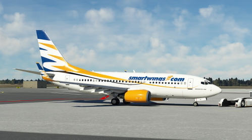 PMDG B737-700  Smartwings  OK-SWX  livery