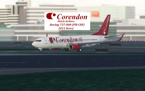 PMDG B737-800 Corendon Dutch Airlines 2011 Livery + Interior 4K