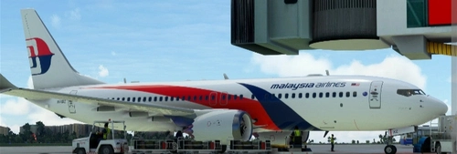 PMDG b737-800 malaysia airlines