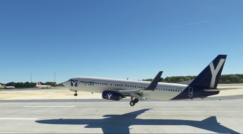 PMDG B737-800 MyAir livery