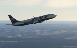 PMDG B737-800 Ryanair 9H-QAO + Interior 4K thumbnail 3