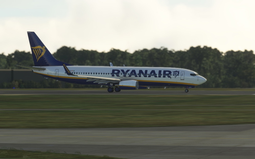 PMDG B737-800 Ryanair EI-DCW + INTERIOR