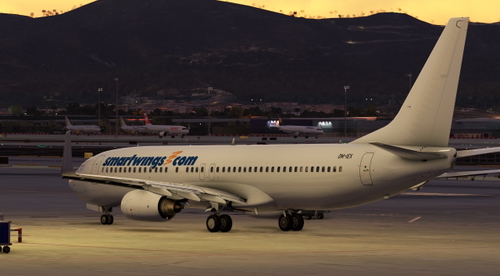 PMDG B737-800 Smartwings  OM-IEX
