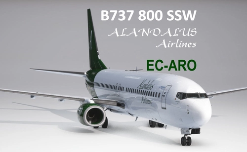 PMDG B737-800 SSW Alandalus EC-ARO