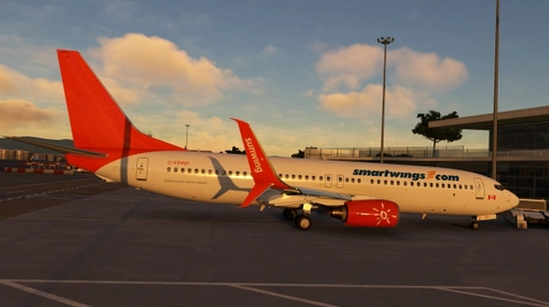 PMDG B737-800 Sunwing operated by Smartwings livery