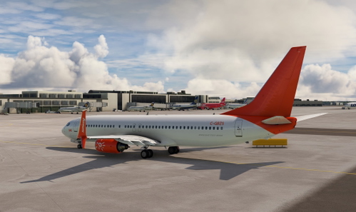 PMDG B737-800 Sunwings  (C-GBZS) livery