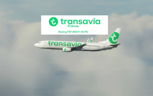 PMDG B737-800 Transavia France F-HUYG + INTERIOR  4K