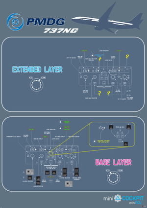 PMDG B737NG | MiniCockpit MiniFCU | Mobiflight Profiles thumbnail 3
