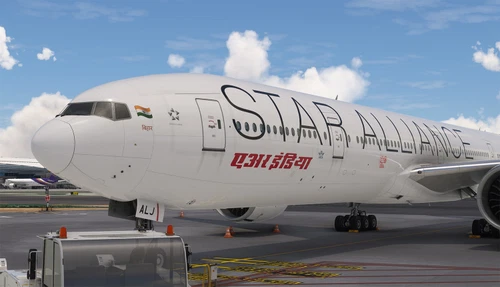 PMDG B777-300ER | Air India | STAR ALLIANCE | VT-ALJ