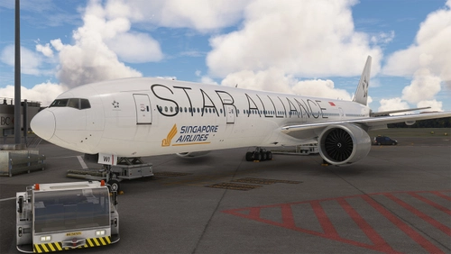 PMDG B777-300ER | Singapore Airlines | STAR ALLIANCE | 9V-SWI