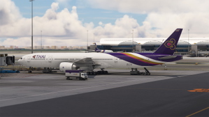 PMDG B777-300ER | Thai Airways Int'l | HS-TTA thumbnail 7