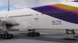 PMDG B777-300ER | Thai Airways Int'l | HS-TTA thumbnail 4