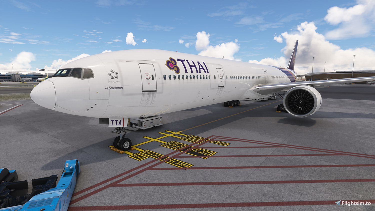 PMDG B777-300ER | Thai Airways Int'l | HS-TTA - Image 1