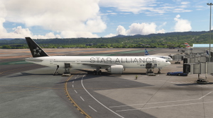 PMDG B777-300ER | United Airlines | STAR ALLIANCE | N2250U thumbnail 6