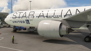 PMDG B777-300ER | United Airlines | STAR ALLIANCE | N2250U thumbnail 4