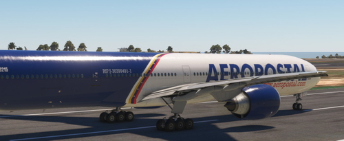 PMDG B777-300ER Aeropostal Tricolor (La Bestia de los cielos)