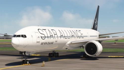 PMDG B777-300ER | Air New Zealand | STAR ALLIANCE | ZK-OKU
