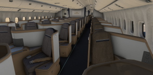 PMDG B777-300ER Etihad Airways A6-ETQ |  W/CABIN | Requested thumbnail 5