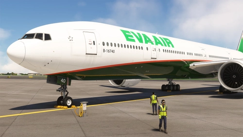 PMDG B777-300ER | EVA Air | B-16740