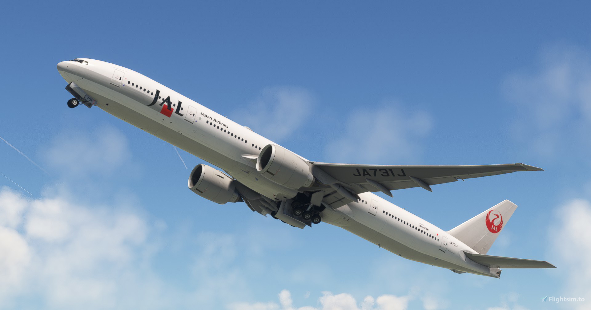 PMDG B777-300ER JAPAN AIRLINES 1990's OldLivery(Fictional