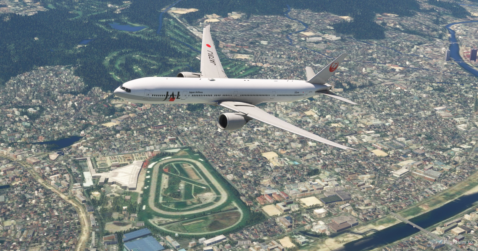 PMDG B777-300ER JAPAN AIRLINES 1990's OldLivery(Fictional