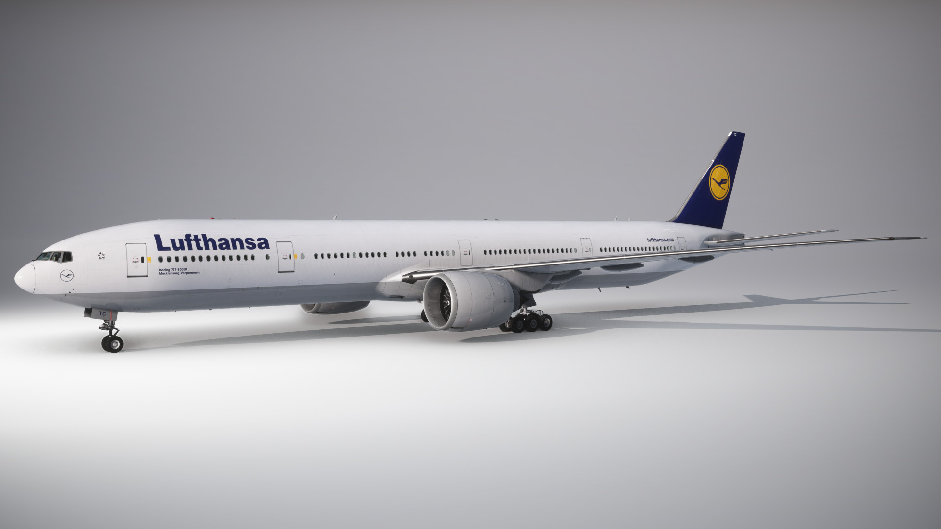 PMDG B777-300ER Lufthansa D-ABTC - Image 1