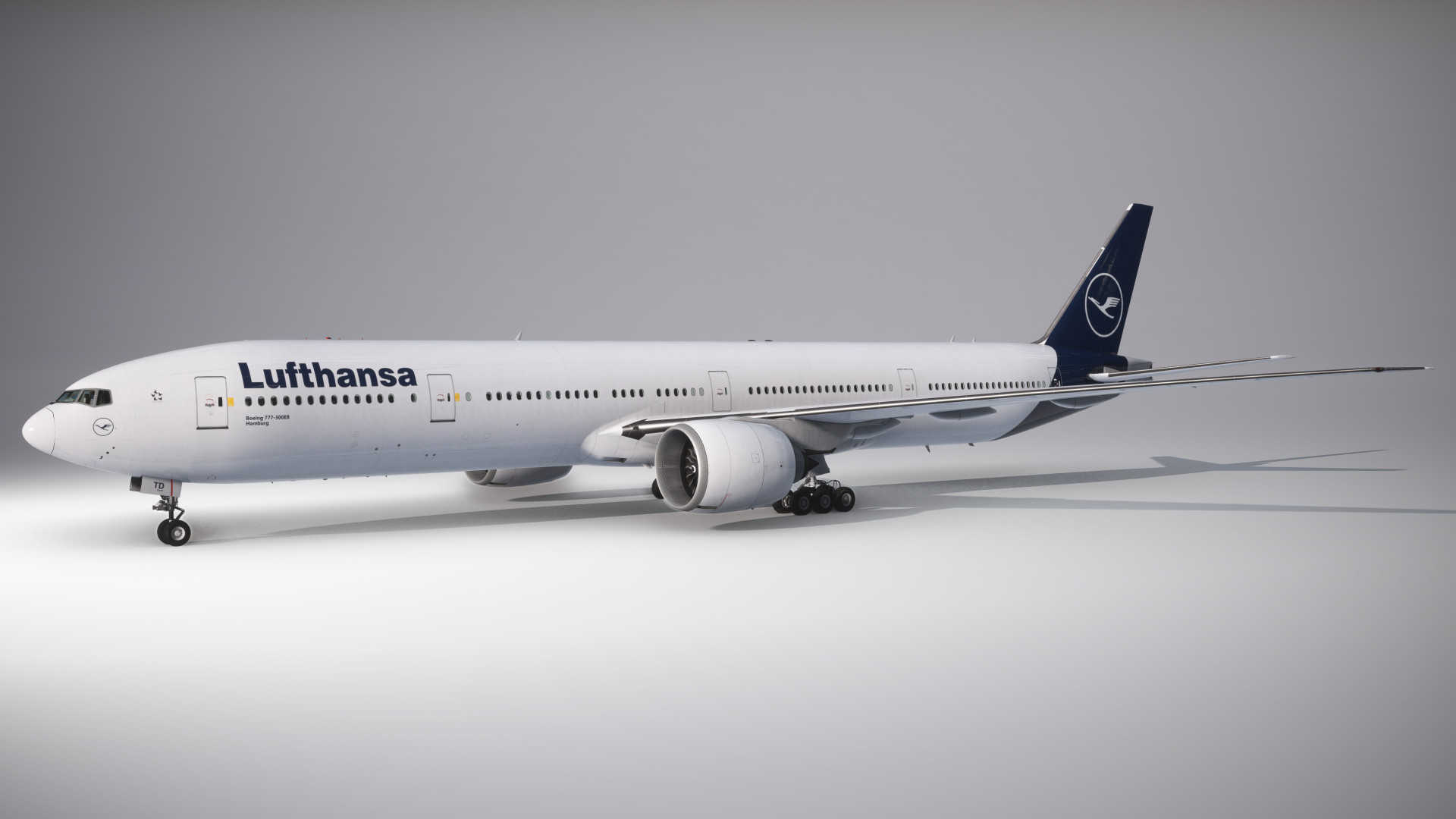 PMDG B777-300ER Lufthansa D-ABTD - Image 1