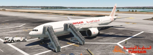 PMDG B777-300ER Tunisair TS-BTS
