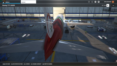 PMDG B777W Royal Air Maroc 